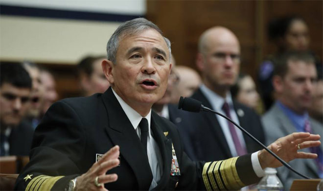 U.S. Pacific Command Commander Adm. Harry Harris Jr. | AP Photo U.S. Pacific Command Commander Adm. Harry Harris Jr. | AP Photo- India TV