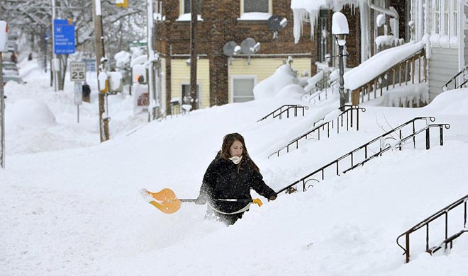 america snow storm affected 2600 flights america snow storm affected 2600 flights- Khabar IndiaTV
