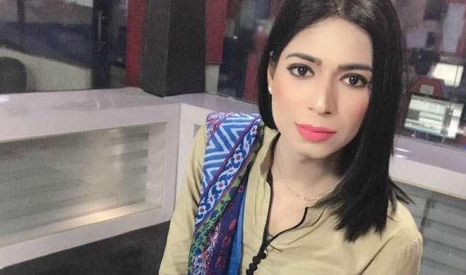 pakistan first ever transgender news anchor pakistan first ever transgender news anchor- India TV