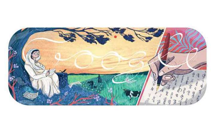 Google Doodle celebrates Jnanpith winner Mahadevi Varma Google Doodle celebrates Jnanpith winner Mahadevi Varma- India TV