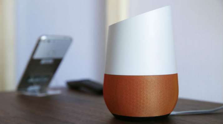 Google Home & Home Mini smart speakers launched in India Google Home & Home Mini smart speakers launched in India- IndiaTV Paisa