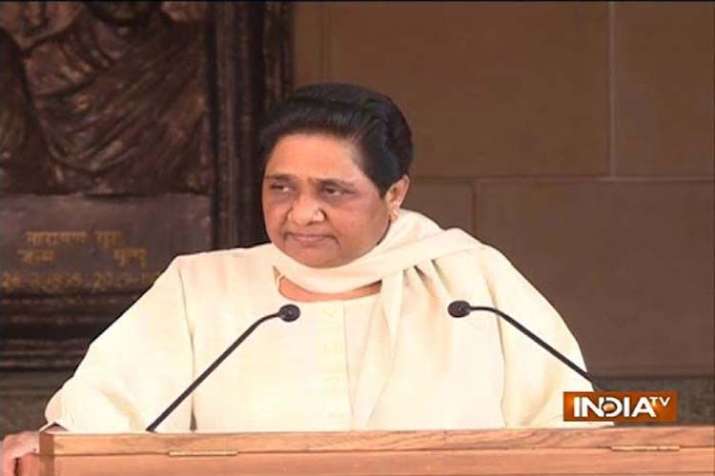 Mayawati big attack on PM Modi and BJP's on Dalit issue Mayawati big attack on PM Modi and BJP's on Dalit issue- India TV
