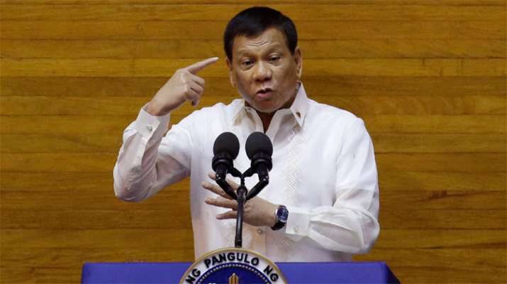 Rodrigo Duterte threatens to arrest International Criminal Court prosecutor | AP Rodrigo Duterte threatens to arrest International Criminal Court prosecutor | AP- India TV
