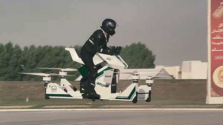 Scorpion 3 is the world's first flying electric hoverbike Scorpion 3 is the world's first flying electric hoverbike- India TV