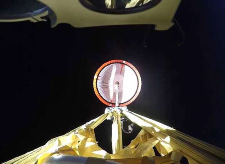 Mars supersonic parachute sent high up in successful... Mars supersonic parachute sent high up in successful...- India TV