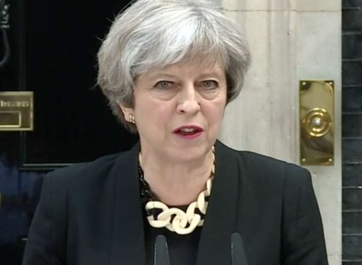 Theresa May said the attacks on Syria are ethical and... Theresa May said the attacks on Syria are ethical and...- India TV