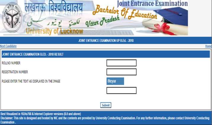 UP B.ED Entrance Exam Result 2018 UP B.ED Entrance Exam Result 2018- India TV