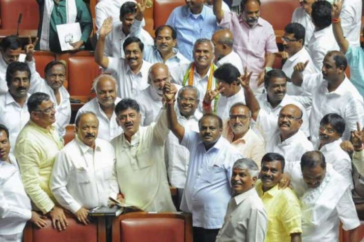 HD Kumaraswamy to swear-in on Wednesday, here is the list of his tentative cabinet | PTI HD Kumaraswamy to swear-in on Wednesday, here is the list of his tentative cabinet | PTI- India TV