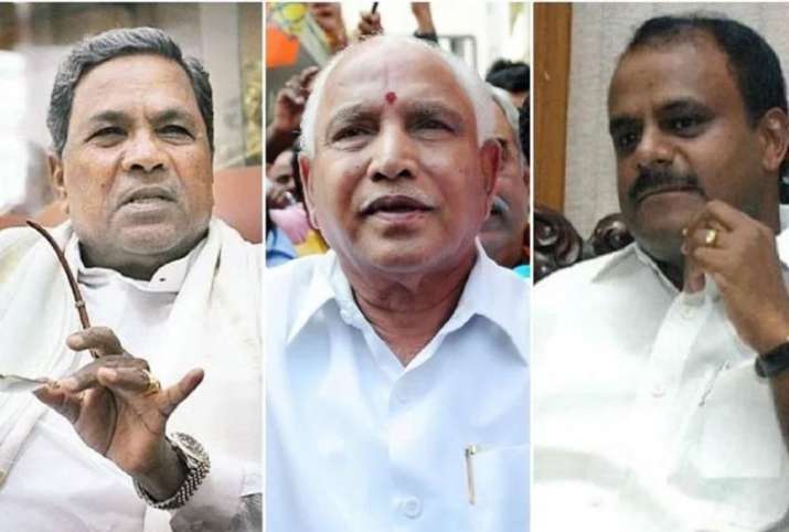 Sensex and Nifty fall on uncertainty over Karnatka Govt Sensex and Nifty fall on uncertainty over Karnatka Govt- IndiaTV Paisa