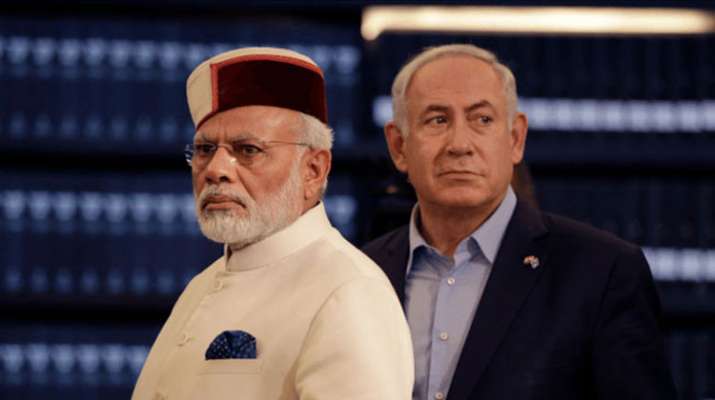Israel PM Benjamin Netanyahu briefs PM Narendra Modi on Iran's clandestine nuclear program | AP Israel PM Benjamin Netanyahu briefs PM Narendra Modi on Iran's clandestine nuclear program | AP- India TV