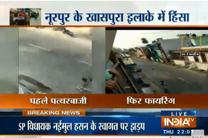 Noorpur voilence Noorpur voilence- India TV