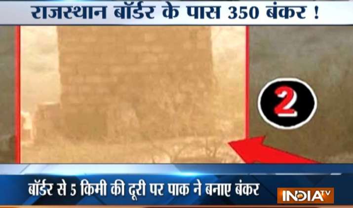 China building bunkers, military infrastructure for Pakistan along Rajasthan border China building bunkers, military infrastructure for Pakistan along Rajasthan border- India TV