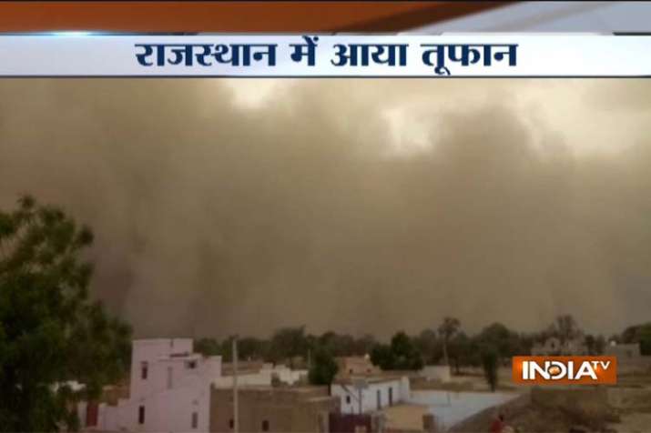 Rajsthan bikaner storm pic Rajsthan bikaner storm pic- India TV