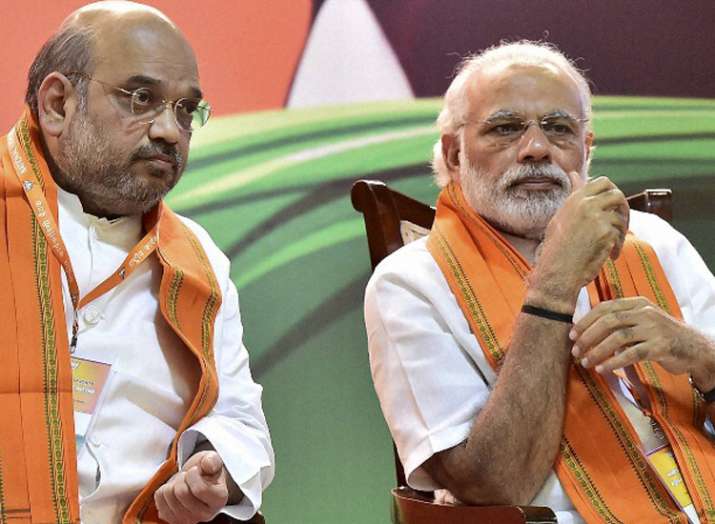 amit shah and pm modi amit shah and pm modi- India TV