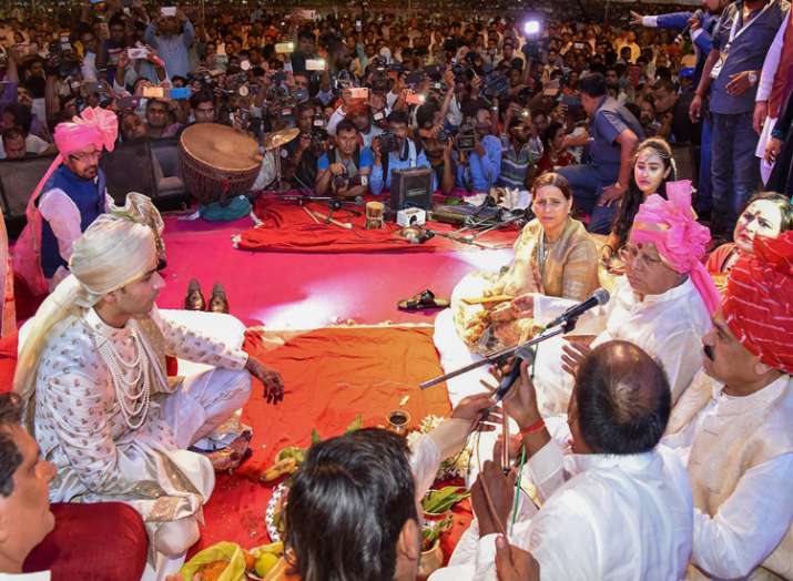 tej pratap yadav wedding ceremony tej pratap yadav wedding ceremony- India TV