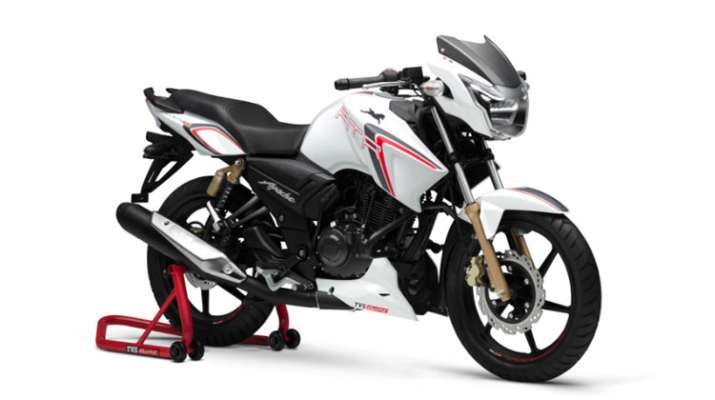 TVS Apache RTR 180 Race Edition launched TVS Apache RTR 180 Race Edition launched- India TV