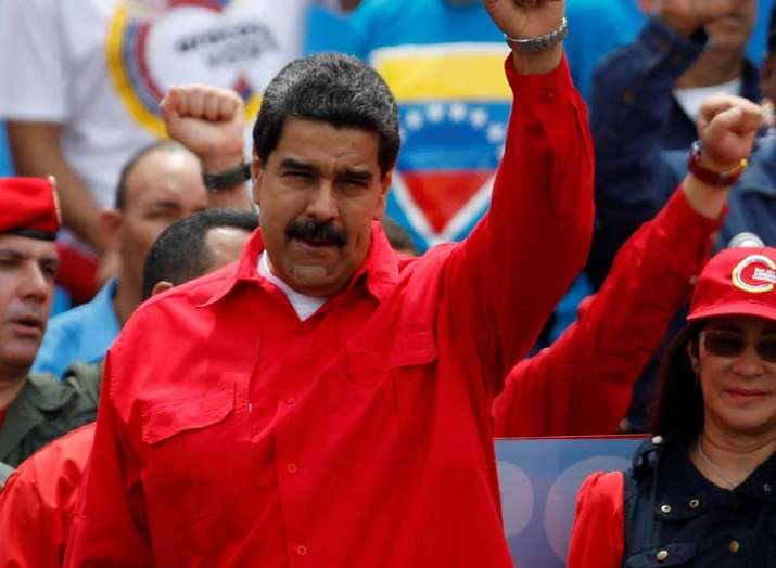 Nicholas Maduro won in the presidential election in... Nicholas Maduro won in the presidential election in...- India TV