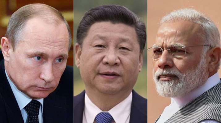 Vladimir Putin, Xi Jinping and Narendra Modi Vladimir Putin, Xi Jinping and Narendra Modi- India TV