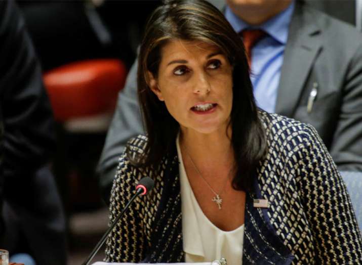 Nikki Haley warns Pakistan against sheltering terrorists... Nikki Haley warns Pakistan against sheltering terrorists...- India TV