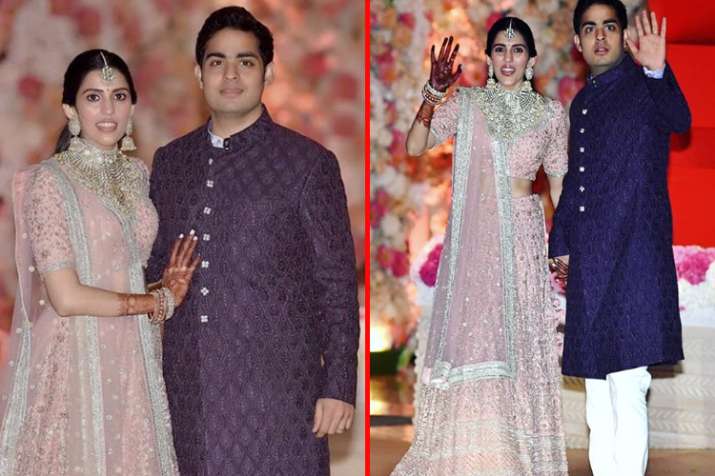 akash ambani and shloka ambani akash ambani and shloka ambani- India TV