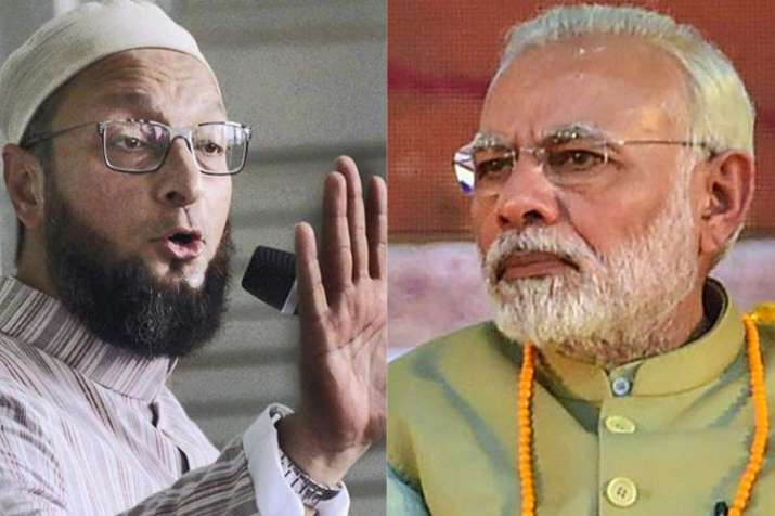 AIMIM chief Asaduddin Owaisi challenges PM Modi, Amit Shah to contest from Hyderabad | PTI AIMIM chief Asaduddin Owaisi challenges PM Modi, Amit Shah to contest from Hyderabad | PTI- India TV