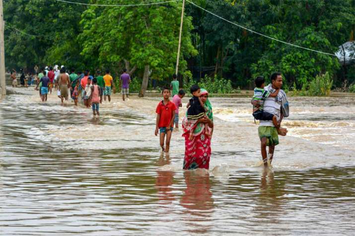 Assam Flood Assam Flood- India TV