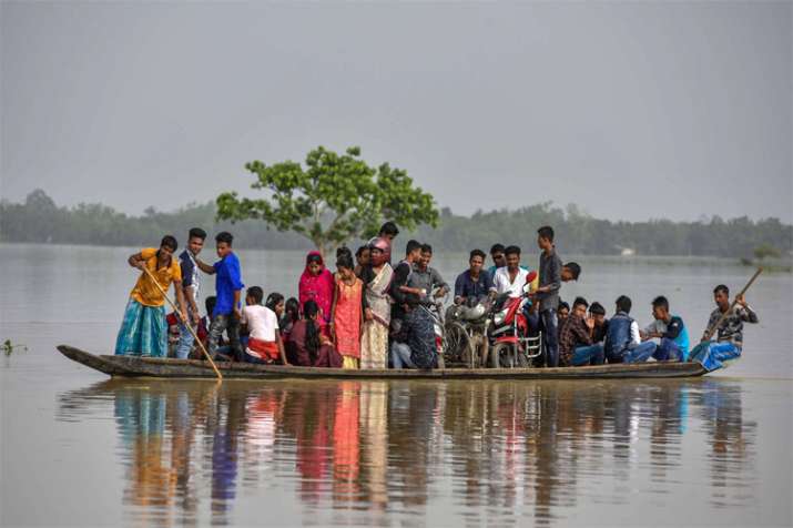 Assam Flood Assam Flood- India TV