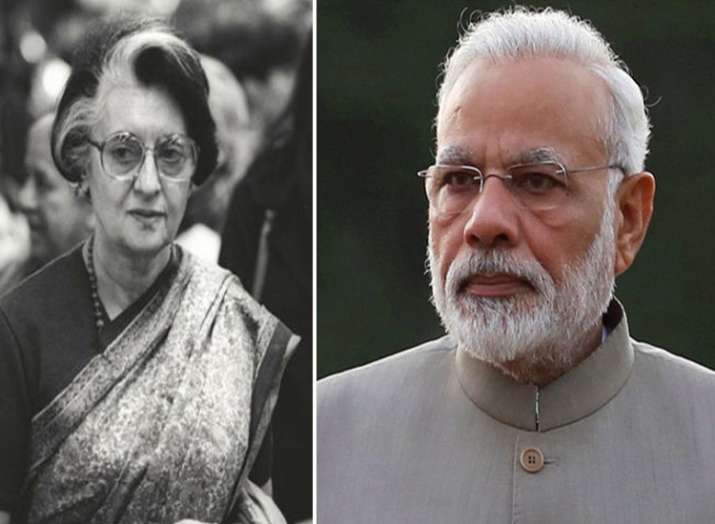 indira gandhi and pm modi indira gandhi and pm modi- India TV