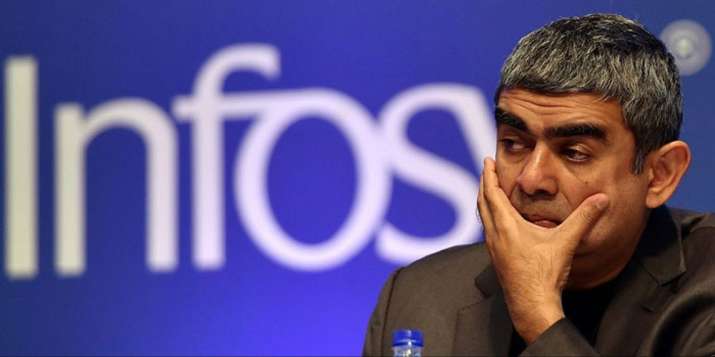 Infosys grows 45 percent after 10 months of Vishal Sikka exit Infosys grows 45 percent after 10 months of Vishal Sikka exit- India TV Paisa