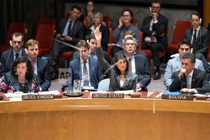 United States totally isolated defending Israel on Palestine UNSC resolutions | AP United States totally isolated defending Israel on Palestine UNSC resolutions | AP- India TV