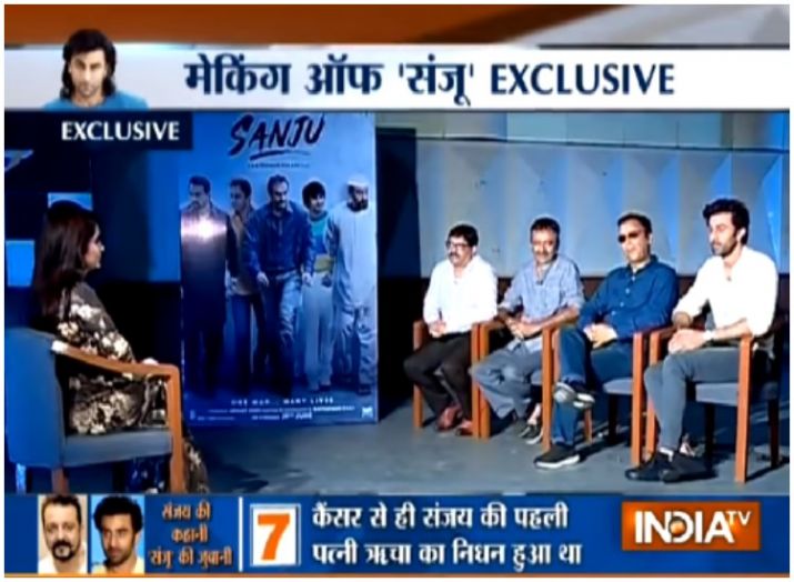 Exclusive: संजू पर राजकुमार हिरानी और रणबीर कपूर का इंटरव्यू Exclusive: संजू पर राजकुमार हिरानी और रणबीर कपूर का इंटरव्यू- India TV