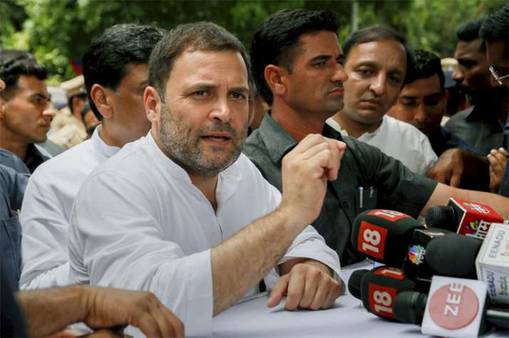 Mahagathbandhan is a sentiment against BJP, RSS, says Rahul Gandhi Mahagathbandhan is a sentiment against BJP, RSS, says Rahul Gandhi- Khabar IndiaTV