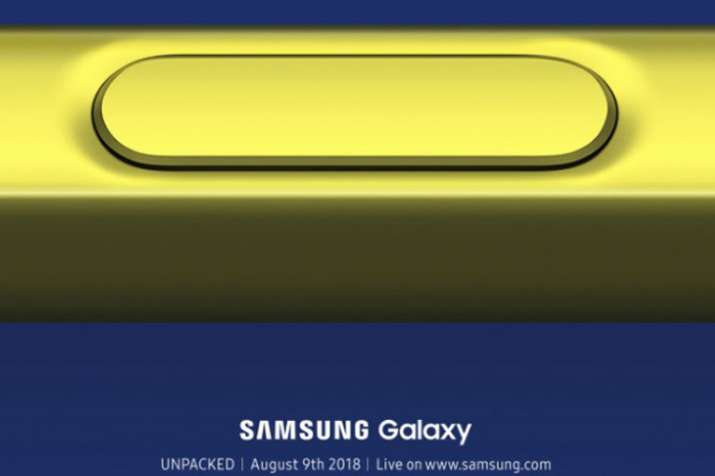 Samsung Galaxy Note 9 launch date is August 9 Samsung Galaxy Note 9 launch date is August 9- India TV Paisa