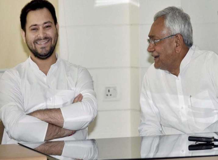 tejashwi yadav and nitish kumar tejashwi yadav and nitish kumar- India TV