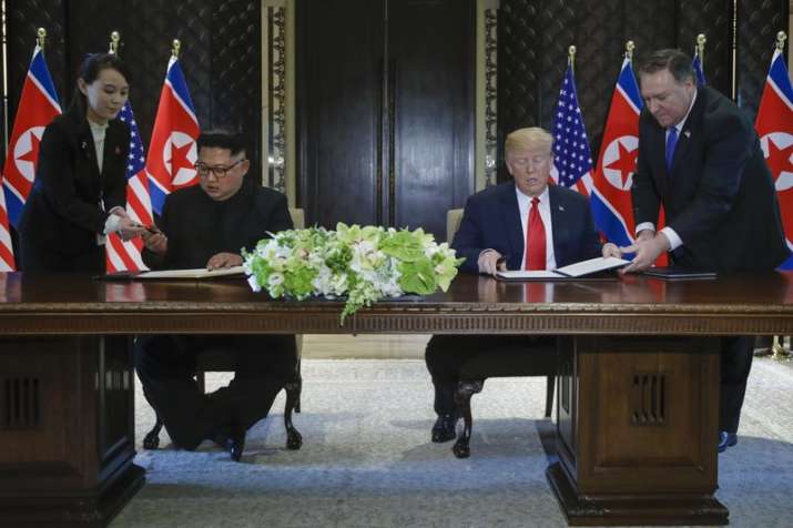 Trump and Kim meet supports stock market globally Trump and Kim meet supports stock market globally - India TV Paisa