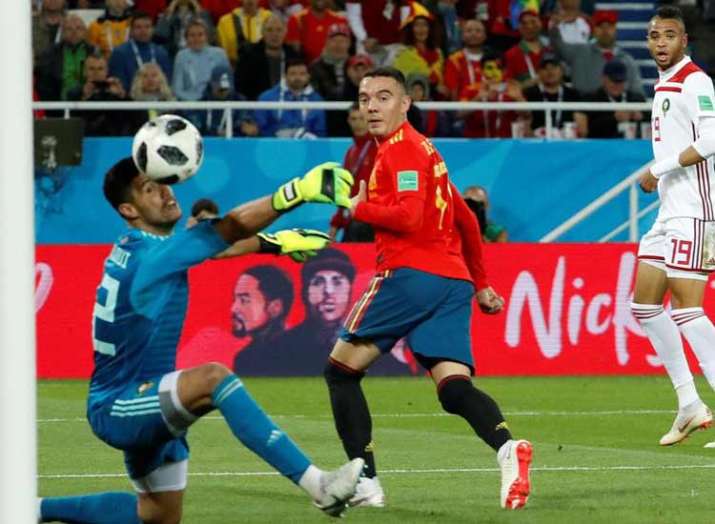 Spain claim dramatic draw against Morocco Spain claim dramatic draw against Morocco- India TV