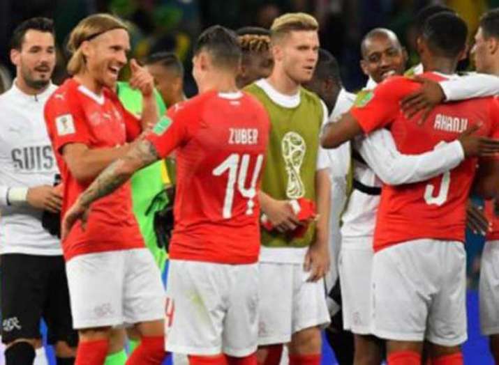 Fifa World Cup 2018 Switzerland draws 2-2 with Costa... Fifa World Cup 2018 Switzerland draws 2-2 with Costa...- India TV
