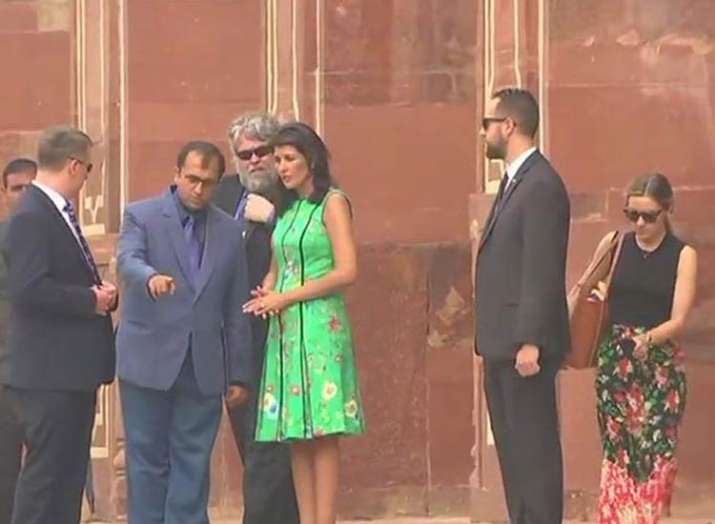 Haley said I am going to strengthen our love for... Haley said I am going to strengthen our love for...- India TV