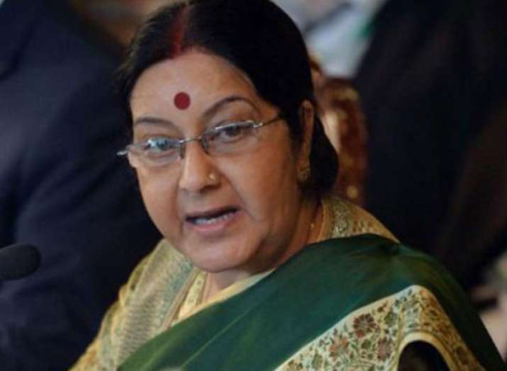 Sushma Swaraj trolled on Twitter over issuance of... Sushma Swaraj trolled on Twitter over issuance of...- India TV