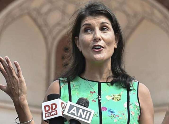 India journey aims to strengthen relations said nikki... India journey aims to strengthen relations said nikki...- India TV