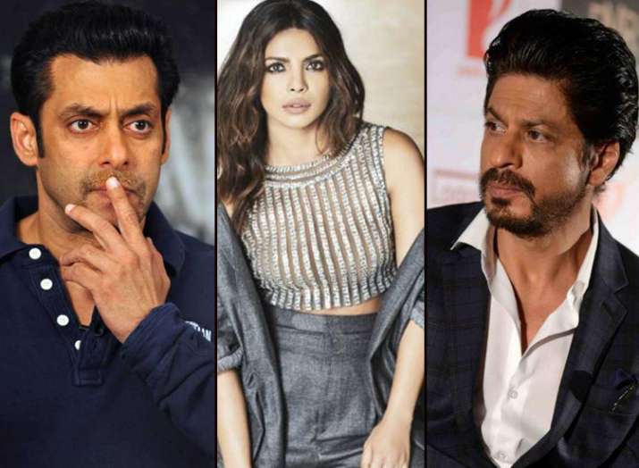 Shah Rukh Salman Priyanka Shah Rukh Salman Priyanka- India TV