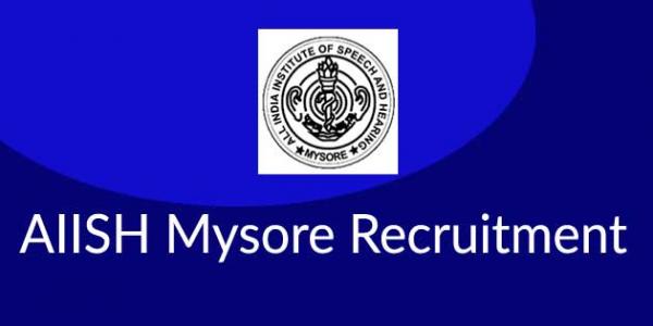 AIISH Jobs 2018 AIISH Jobs 2018- India TV