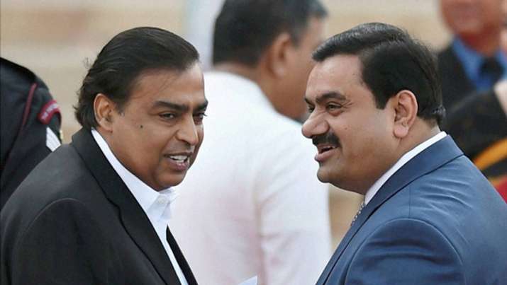 mukesh ambani and gautam adani mukesh ambani and gautam adani- India TV Paisa