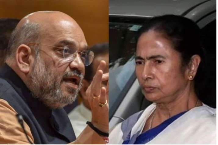 Amit Shah and Mamta Banerjee Amit Shah and Mamta Banerjee- India TV
