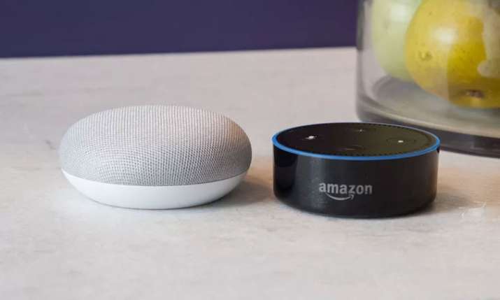Google Home Mini Amazon Echo Dot Google Home Mini Amazon Echo Dot- India TV Paisa