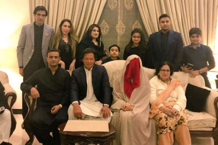 Imran Khan's wife Bushra Maneka congratulates nation on PTI victory | AP Imran Khan's wife Bushra Maneka congratulates nation on PTI victory | AP- India TV