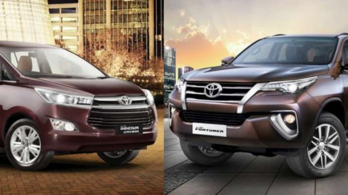 Innova Crysta and Fortuner Innova Crysta and Fortuner- India TV Paisa