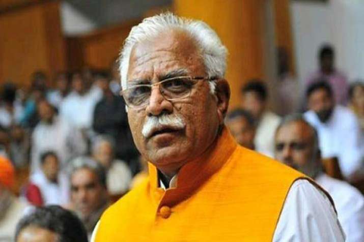 Haryana CM khattar Haryana CM khattar- India TV