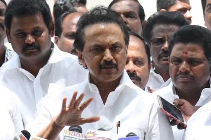 DMK's MK Stalin lashes out at AIADMK over no-confidence motion | Facebook DMK's MK Stalin lashes out at AIADMK over no-confidence motion | Facebook- India TV