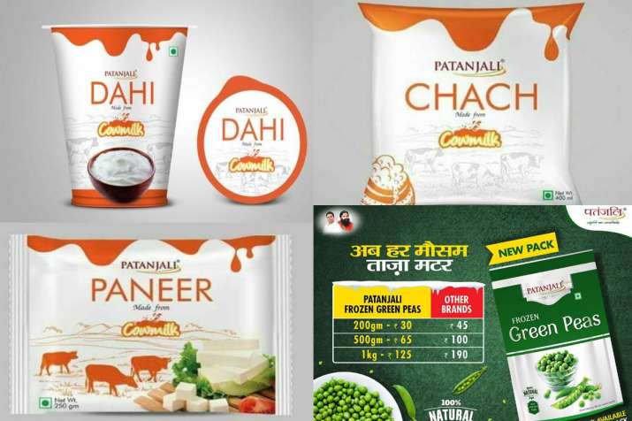 Patanjali launches new products in dairy and frozen food segments Patanjali launches new products in dairy and frozen food segments- India TV Paisa